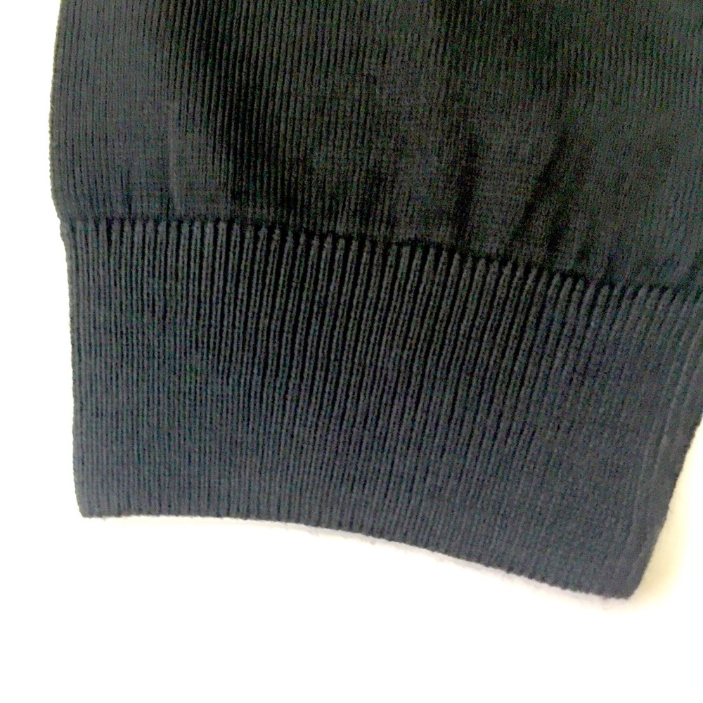 HUGO BOSS NEW BLACK CREWNECK KNIT SWEATER - Picture 4 of 6